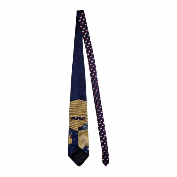 Christmas Santa Clause Checking List Tie Necktie - Picture 6 of 10